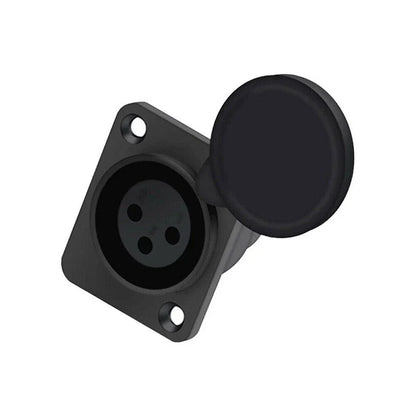 XLR 3-pin Female Socket 1pc for Audio Mobility Scooter