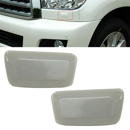 Headlight Washer Nozzle Covers  Grey for Toyota Sequoia (2008-2020)