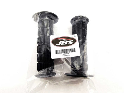 Black Hand Grip Set for Suzuki TS90 (1970-1976) - Left & Right Pair