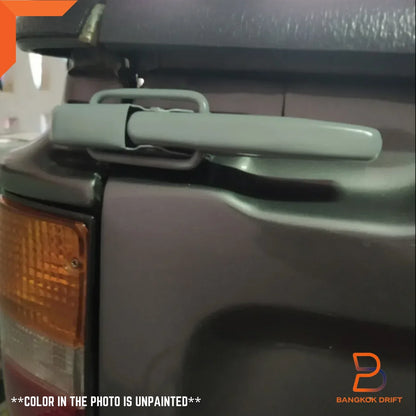 Chrome Tailgate Handle Lock for Toyota Hilux Ute (1984-2003)