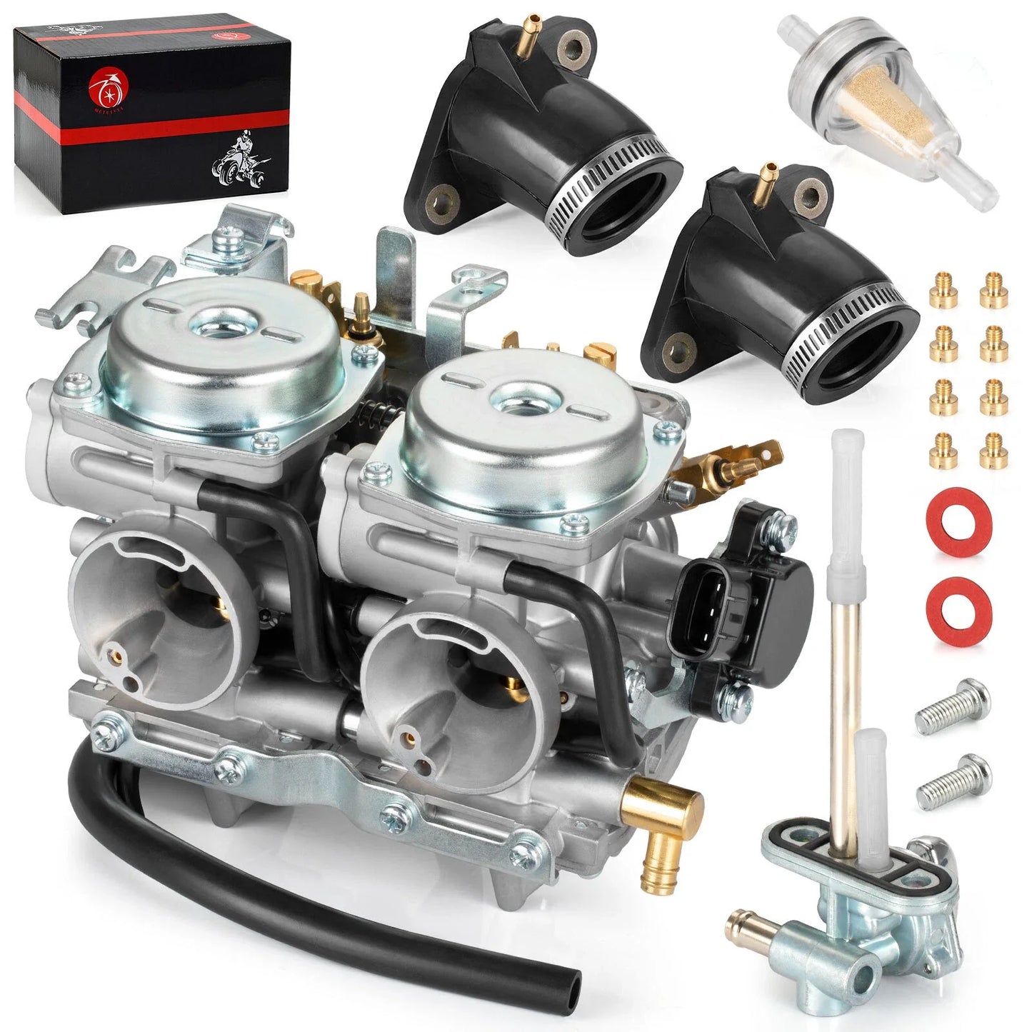 Carburetor & Fuel Valve Petcock Intake Boot for Yamaha V Star 650 (1999–2016)