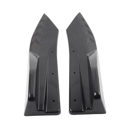 Blk Universal Rear Bumper Strip Lip Spoiler Diffuser Protector for Car