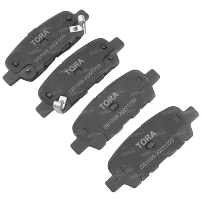 Rear Disc Brake Pads Set for Nissan 350Z Z33 3.5L VQ35DE VQ35HR (2002-2009)
