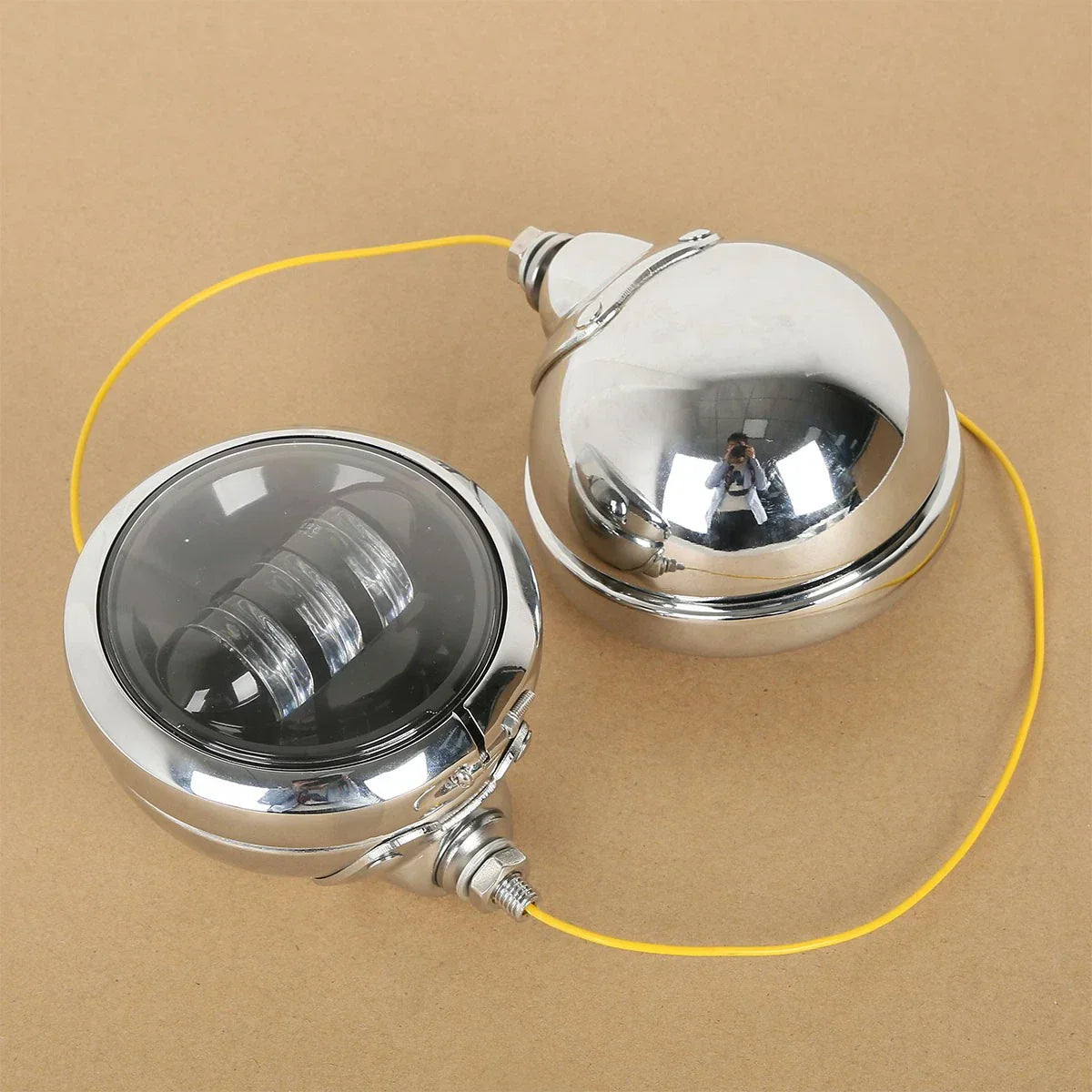 4.5" LED Auxiliary Spotlight Fog Passing Lights for Harley
