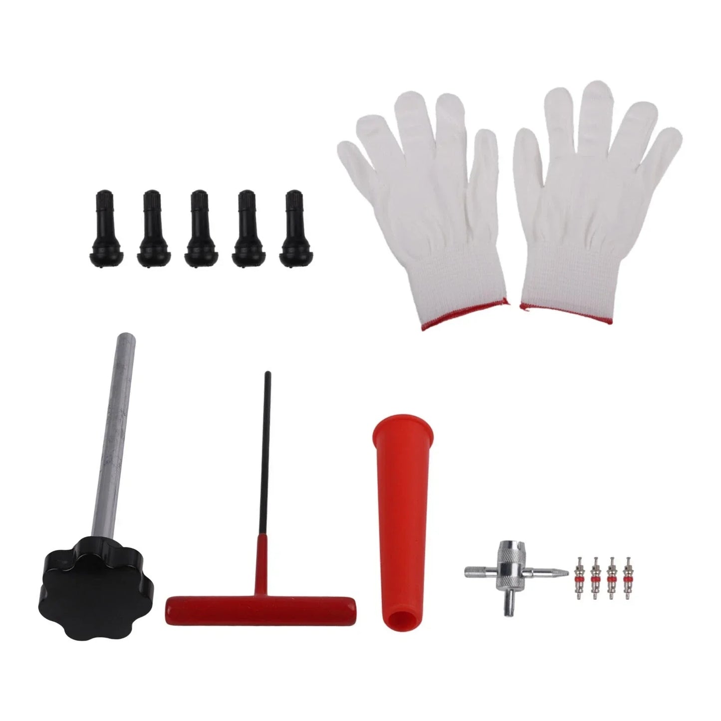 Quick Change Toolkit 13pcs Tire Valves for Most Models