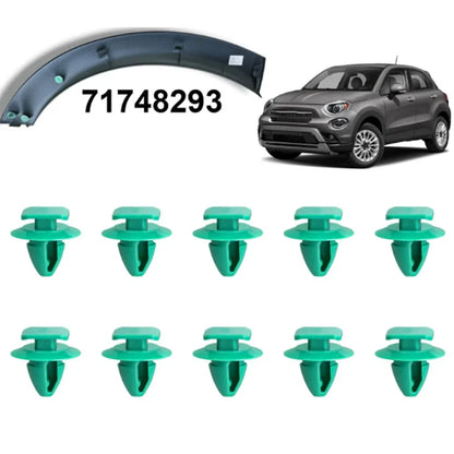 10 x Front Wheel Arch Flare Trim Clips for Jeep Renegade (2014-2020)
