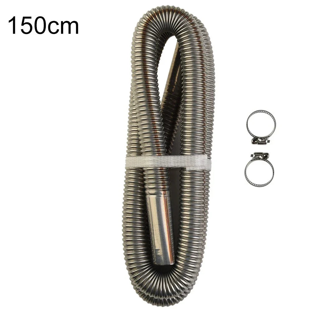 Stainless Steel Exhaust Pipe / 7-Length / Exhaust Pipe for Air Diesel Heater