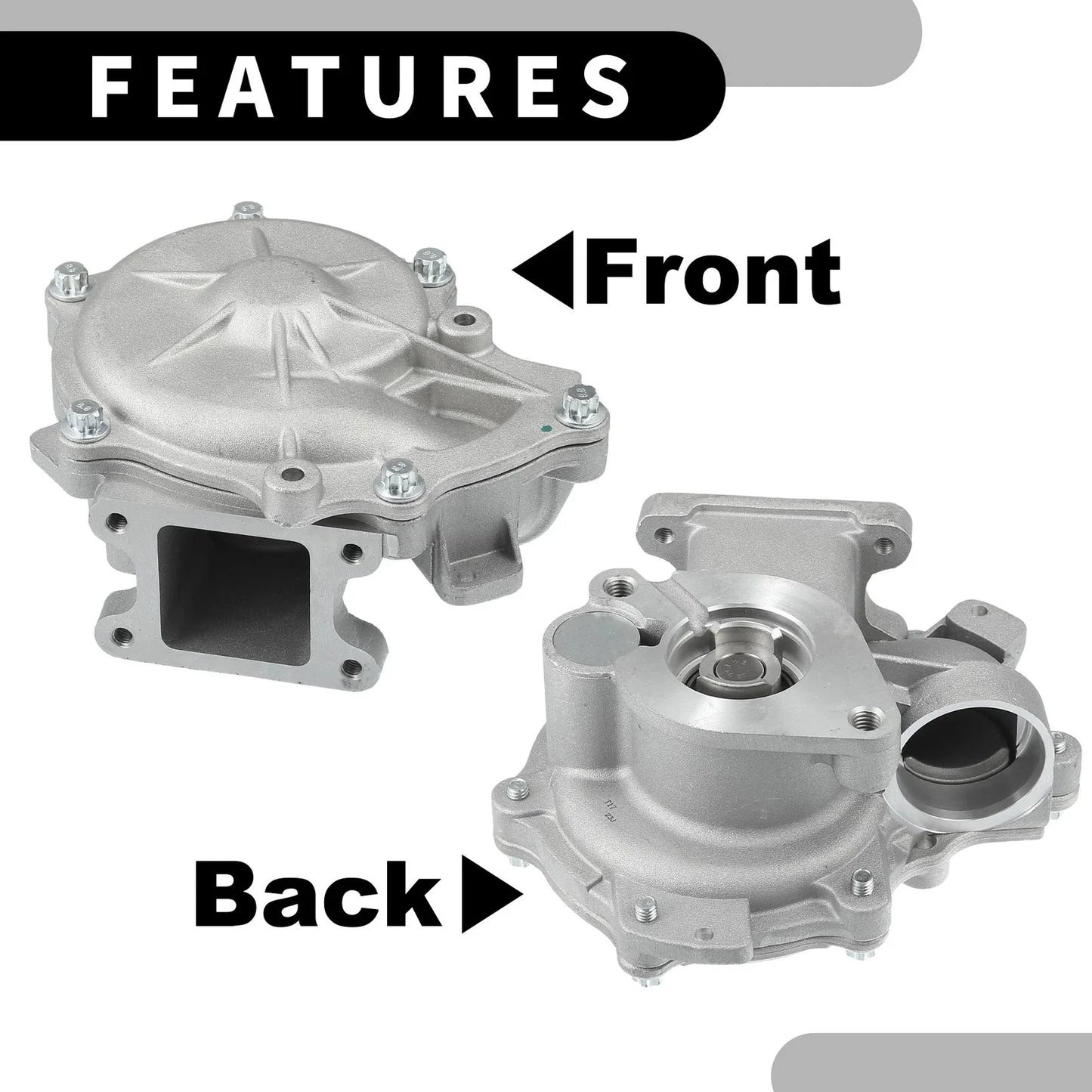 Water Pump with Rubber Ring Kit for BMW 1 Series 116i E87 (2004-2011)