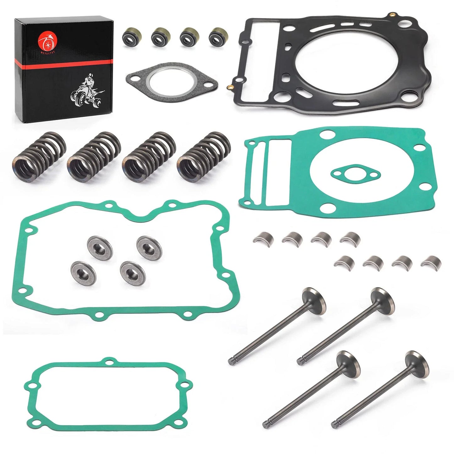 Exhaust Valve Cylinder Head Gasket Kit for Polaris Sportsman (1996–2014)