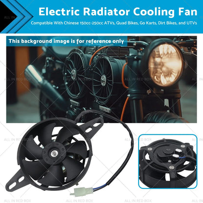 Electric Radiator Cooling Fan for 150cc-250cc ATV Buggy