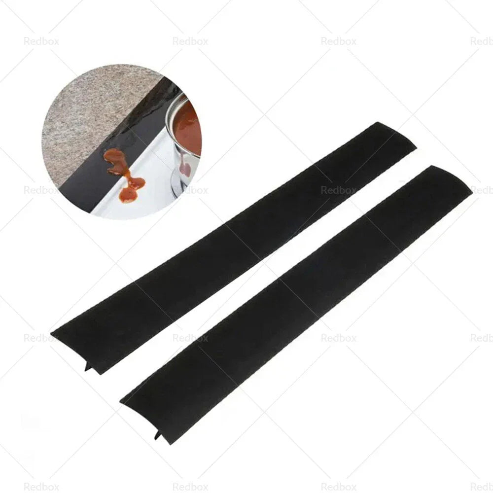 Silicone Oven Guard Spill Seal Filler for Kitchen Stove Counter Gap Cover