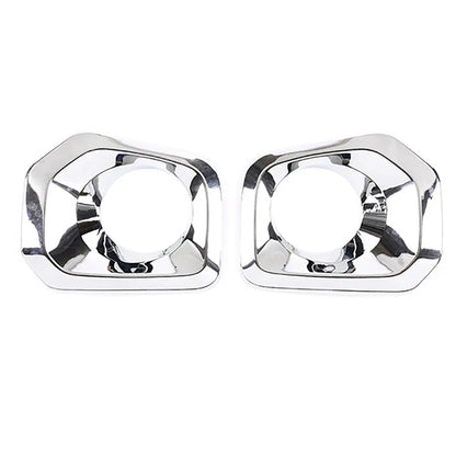 Front Bumper Grille Chrome Fog Light Covers for Toyota Tacoma (2016-2023)