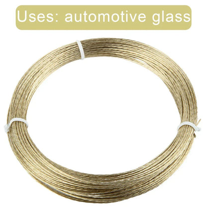 Windscreen Wire Roll Glass Gold