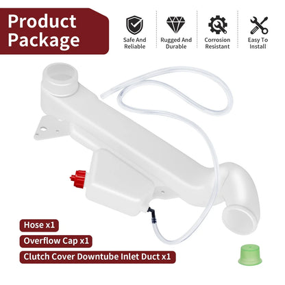 Clutch Cover Downtube Inlet Duct for Polaris 400L