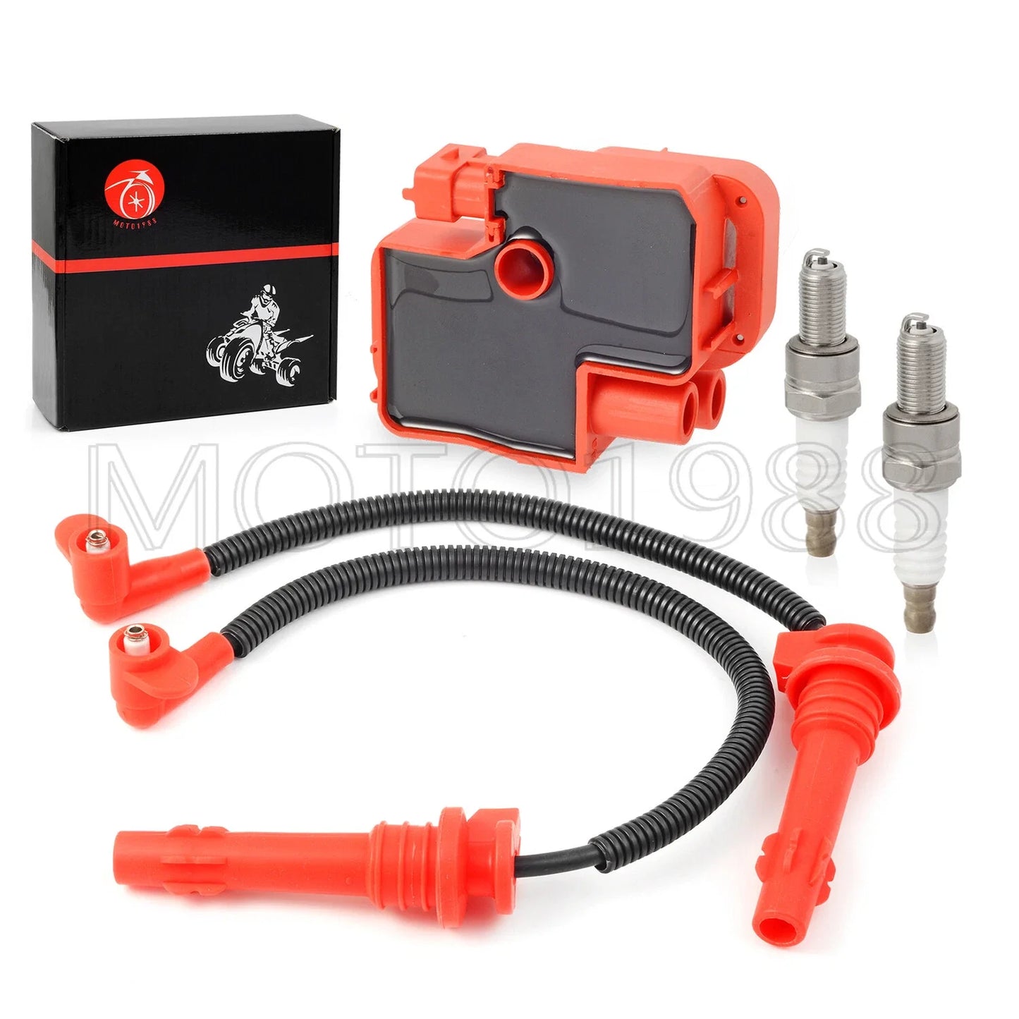 Ignition coil & Spark plug & Cap Wire Polaris RZR Trail S 900 (2019–2023)