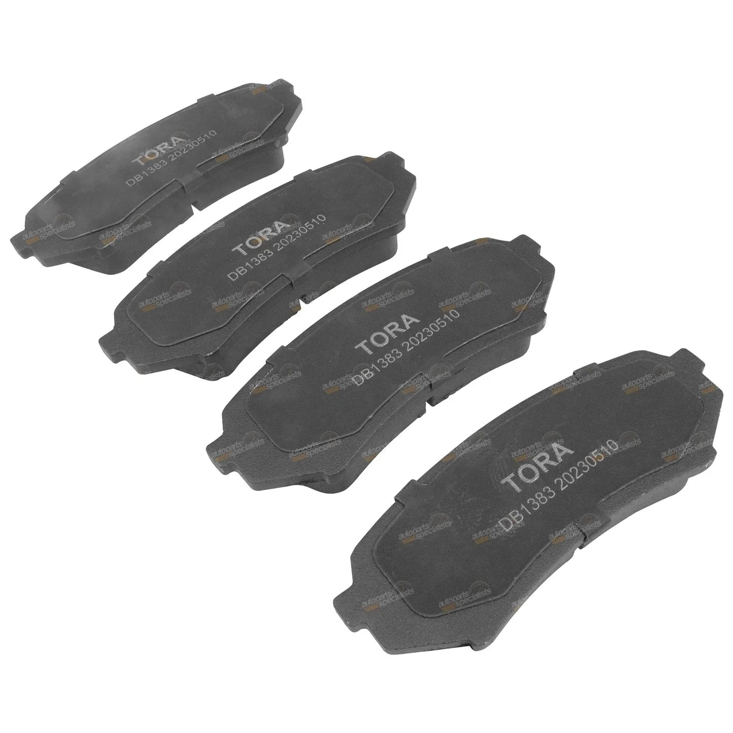 Rear Disc Brake Pads for Toyota Landcruiser UZJ100R (1998–2007)