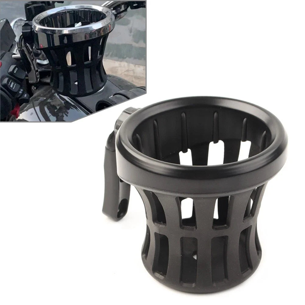 Universal Motorcycle Handlebar Cup Holder Drink Basket for Harley
