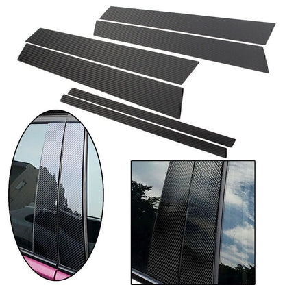 Carbon Fiber B Pillar Trim Covers for BMW X1 (2011-2015)