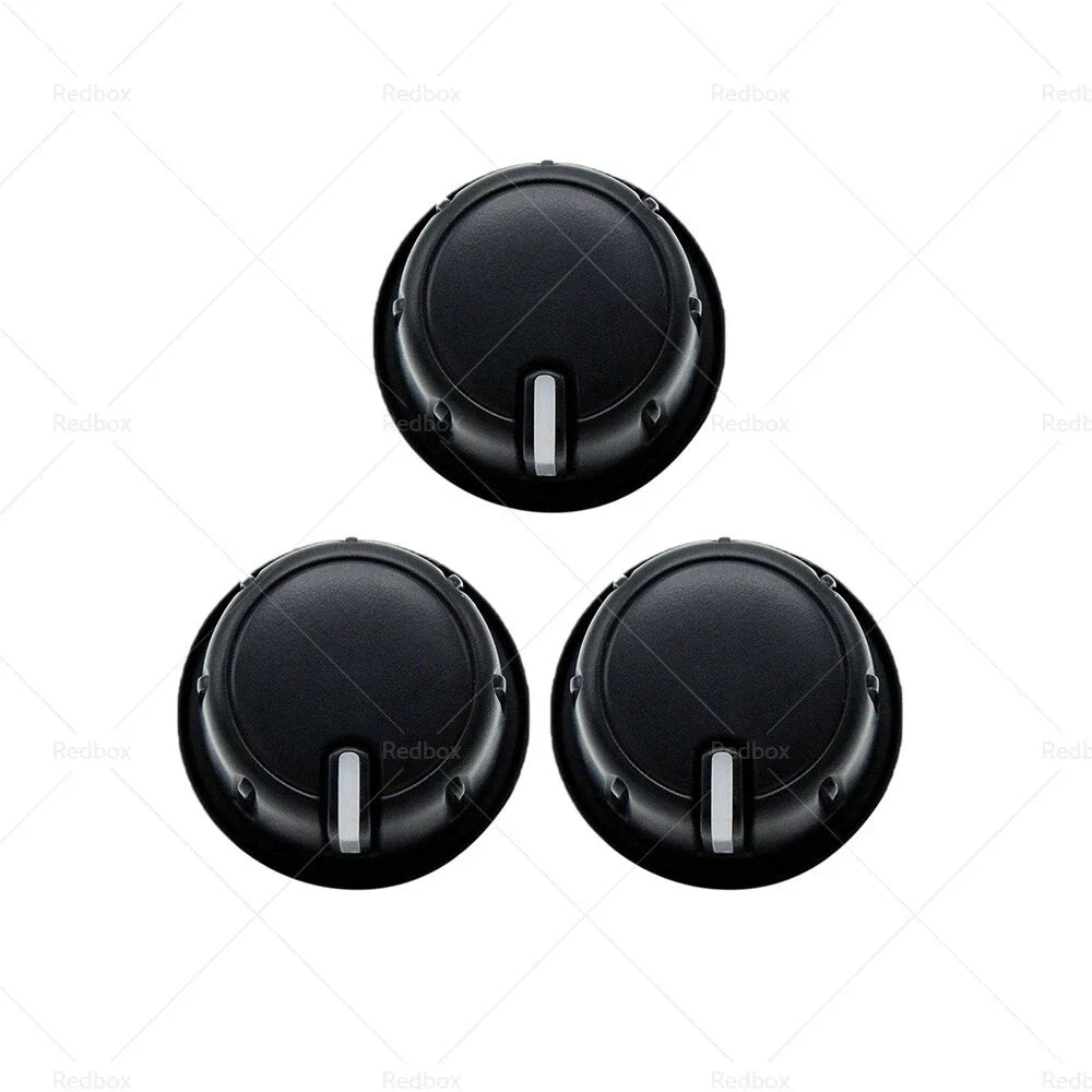 3 x Heater Fan Control Switch Knobs for Toyota Hilux Vigo (2005-2015)