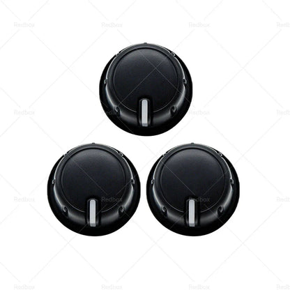 3 x Heater Fan Control Switch Knobs for Toyota Hilux Vigo (2005-2015)