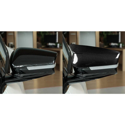 Real Carbon Fiber Side Mirror Covers for KIA EV6/GT/GT Line (2022-2024)