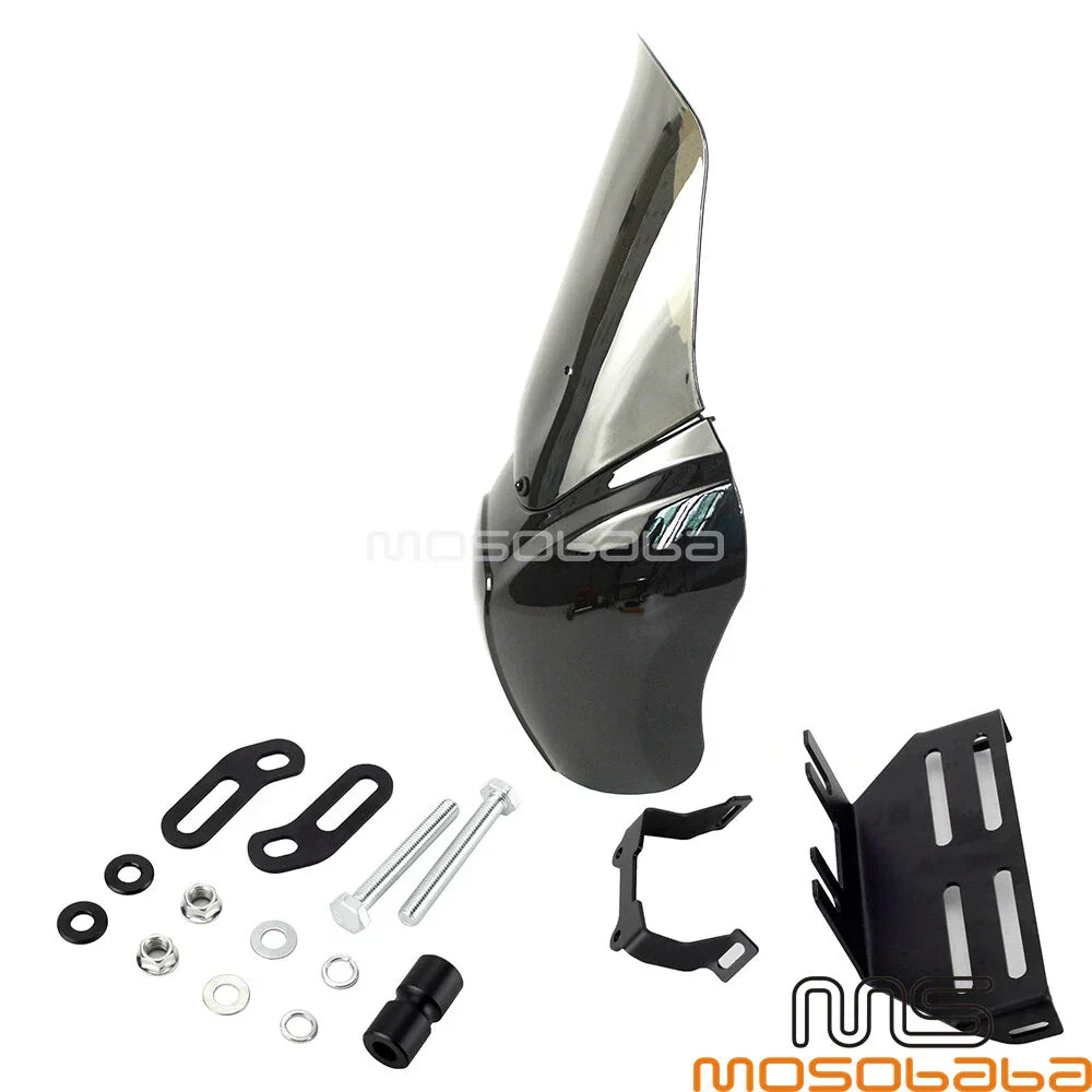 Windshield Bracket for Harley Softail Low Rider S FXLRS (2020-2022) Black