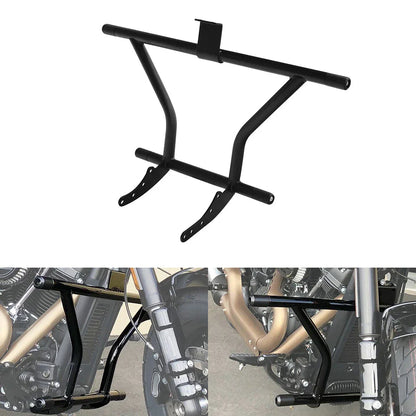 Matte Black Engine Guard Crash Bar for Harley Softail Street Fat Bob (2018-2024)