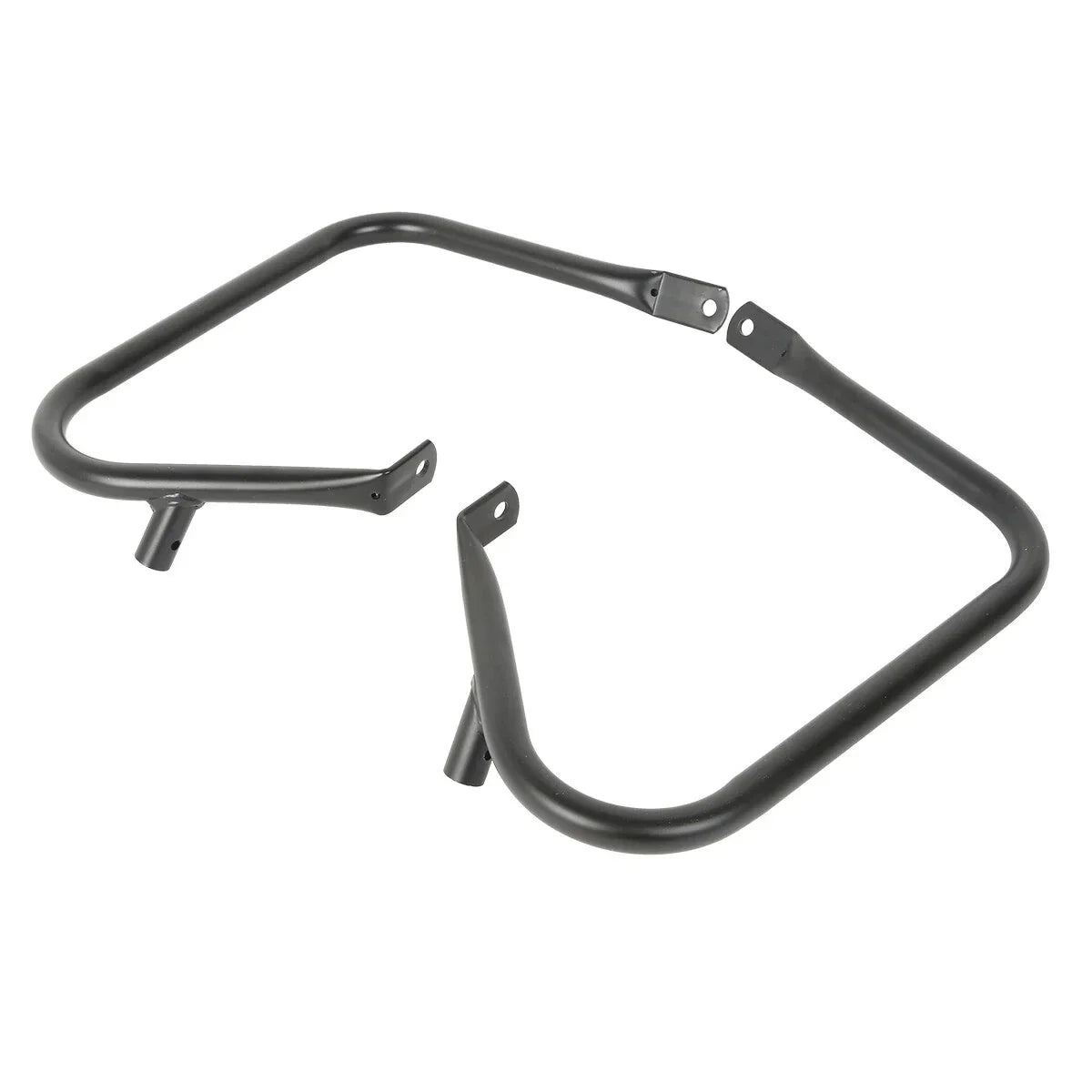 Black Saddlebag Guard Bracket for Harley Touring Electra Glide (1997-2013)