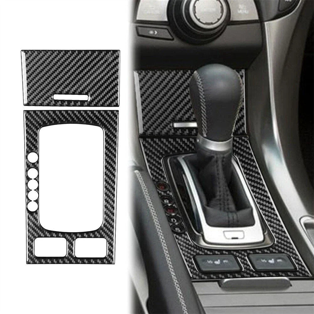 Center Storage Cover Trim Carbon Fiber for Acura TL (2009–2014)