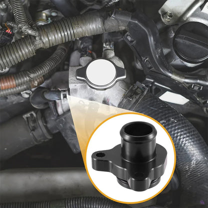 Coolant Port Flange Fitting w/ O-ring Clamp for BMW 1 2 3 4 5 Series (2006-2023)