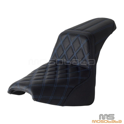 Microfiber Leather Seat for Harley Softail Heritage Classic FLHC 114 FLHCS (18-24)