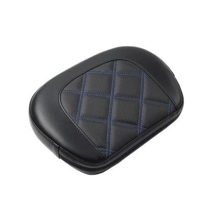 Blue Stitching Passenger Bar Backrest Pad for Harley Electra Glide