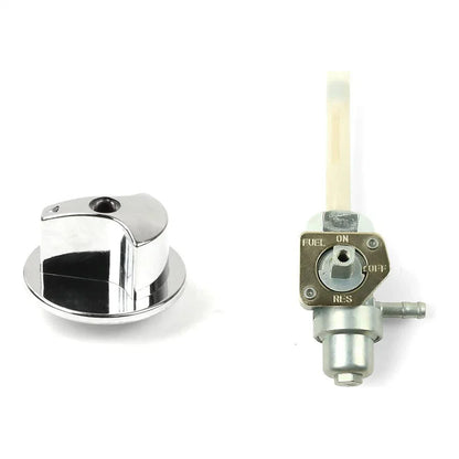 Gas Fuel Valve Petcock & Knob for Honda ATV Fourtrax TRX200 SX 1986-1988