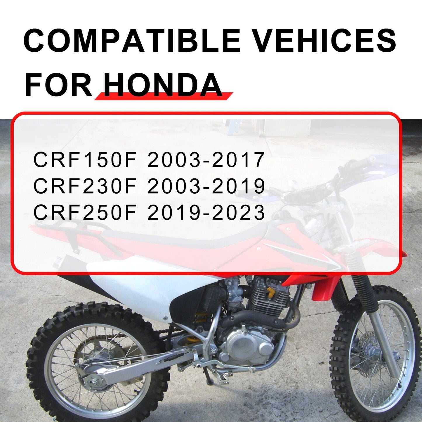 Rear Chain Guide for Honda CRF150F/CRF230F/CRF250F (2003-2023)