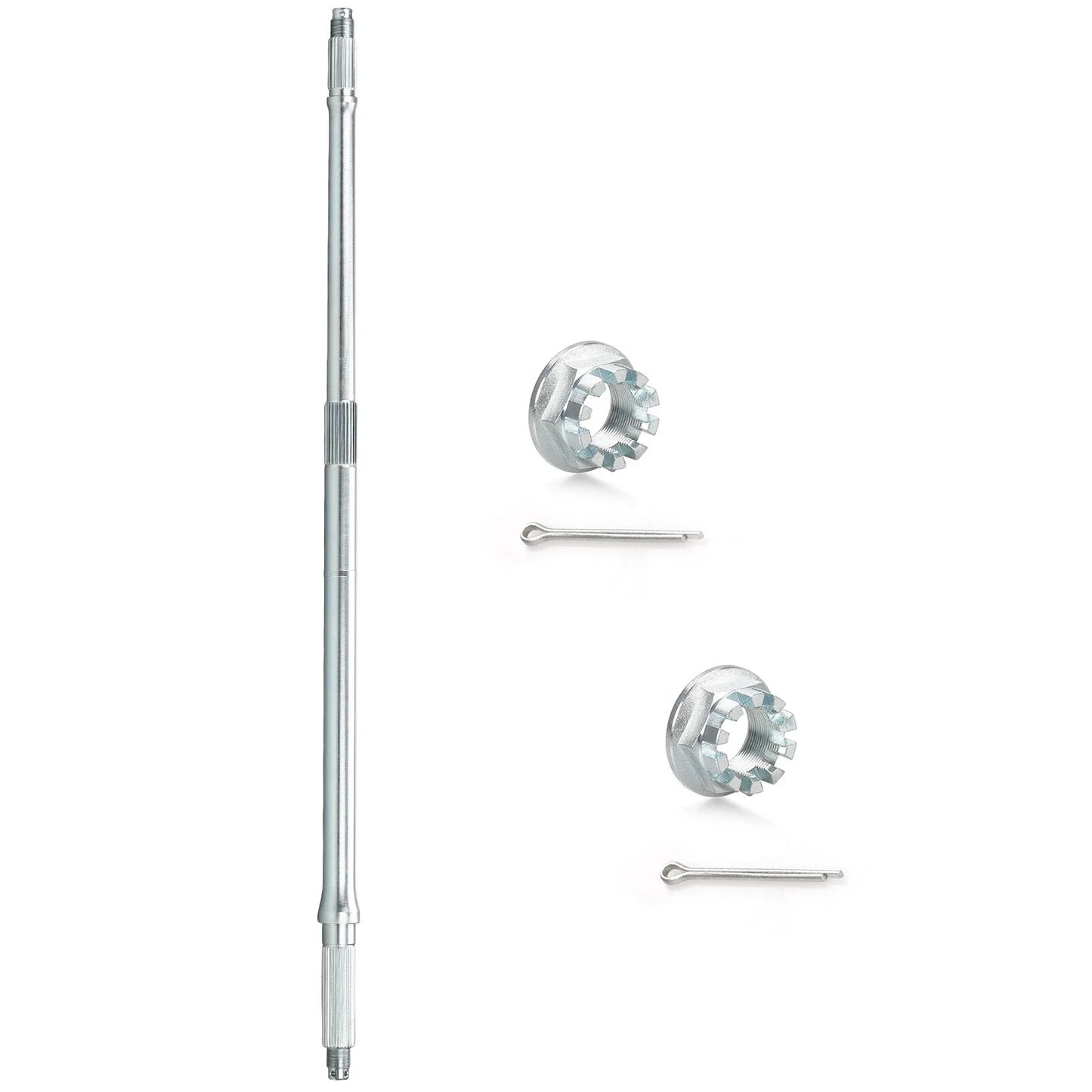 Rear Axle Shaft & Nut for Honda Rancher