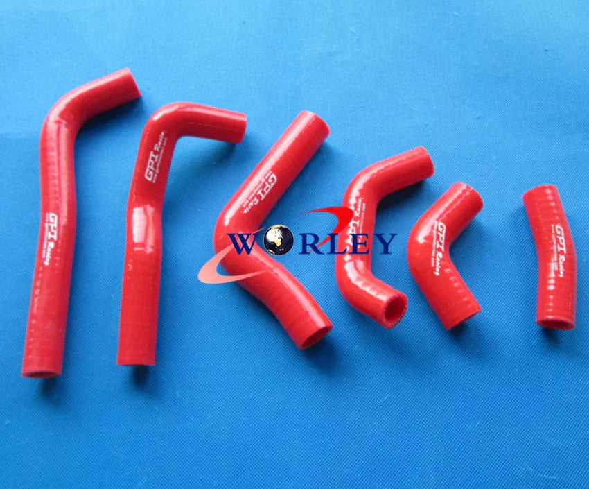 Silicone Radiator Hose for Honda CRF450 CRF450R (2002-2004) BLACK