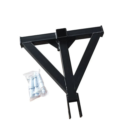 Heavy Duty 3-Point 2" Receiver Trailer Hitch for Cat. 1 Tractor