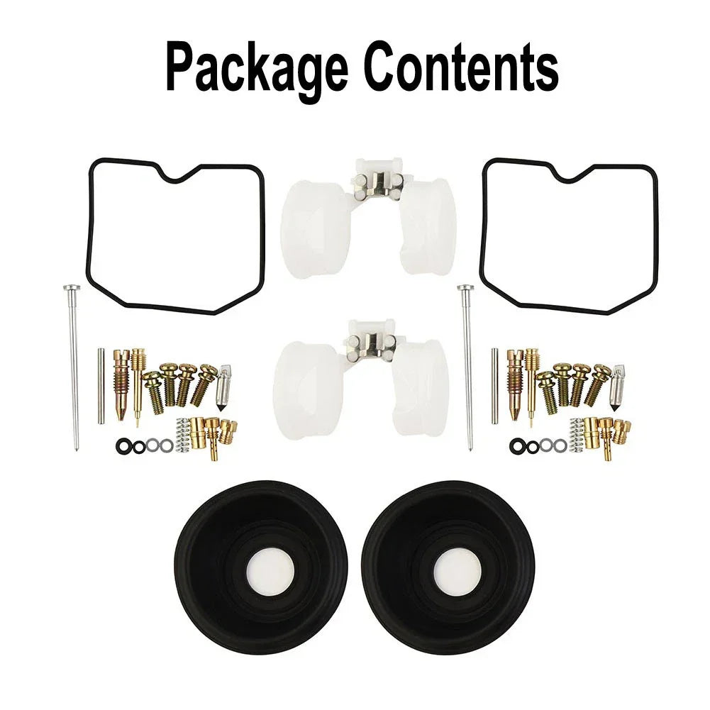 2 x Carburetor Diaphragm Float for Kawasaki EX250 250R (2001–2012)