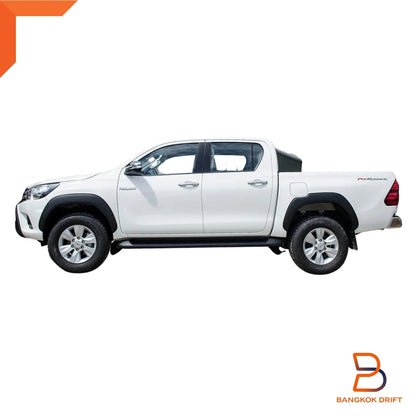 Matte Black Fender Flares Wheel Arches for Toyota Hilux Ute Revo (2015-2018)