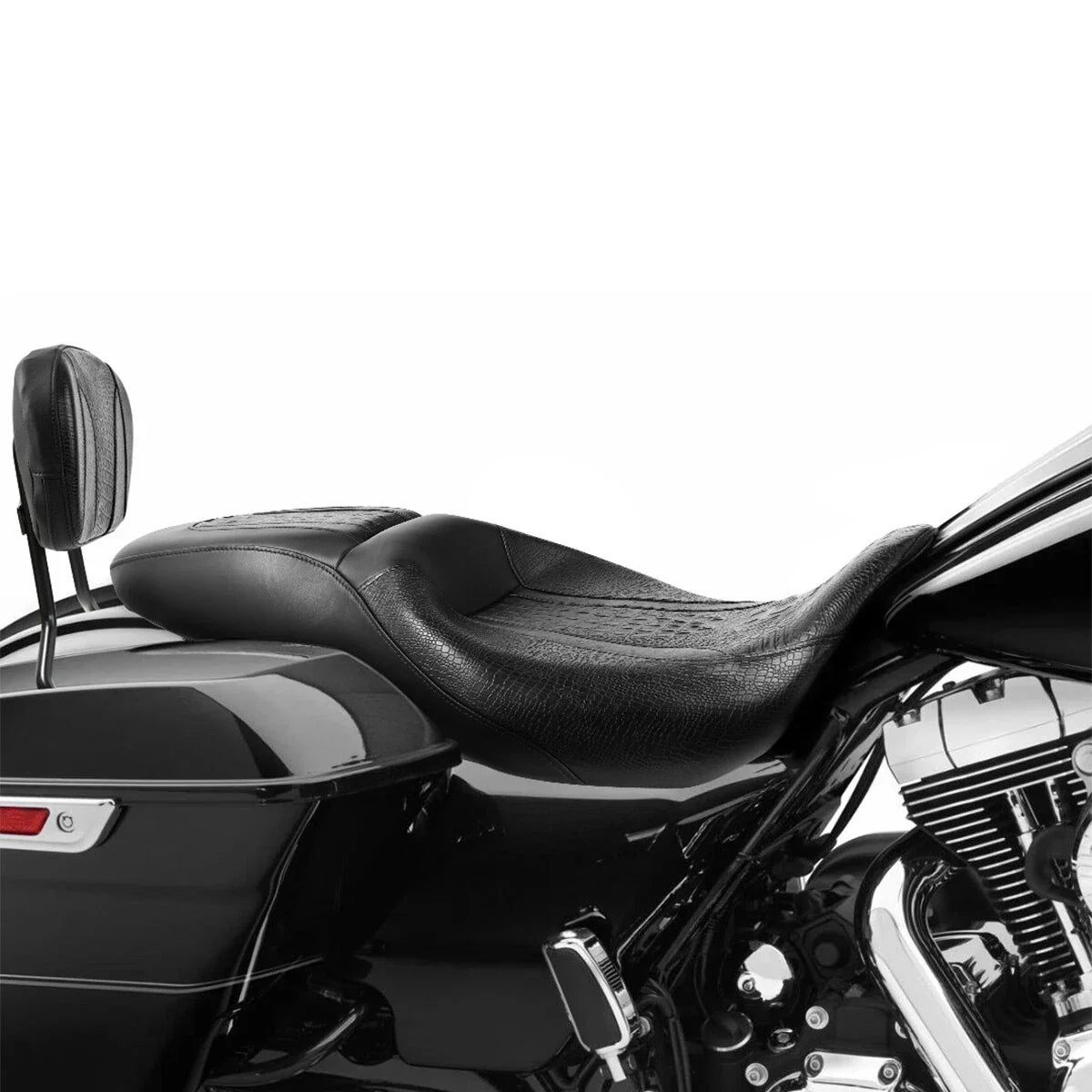 Driver Passenger Seat Backrest for Harley Road Street Glide (2009-2023)