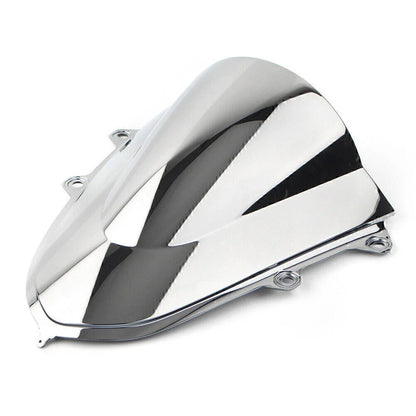 Silver ABS Motorcycle Windshield for Yamaha YZF R15 (2017-2019)