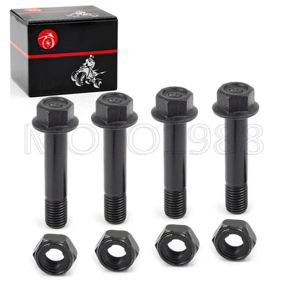 4X Front Shock Absorber Bolt And Nut for Yamaha YFZ450 (2004–2013)