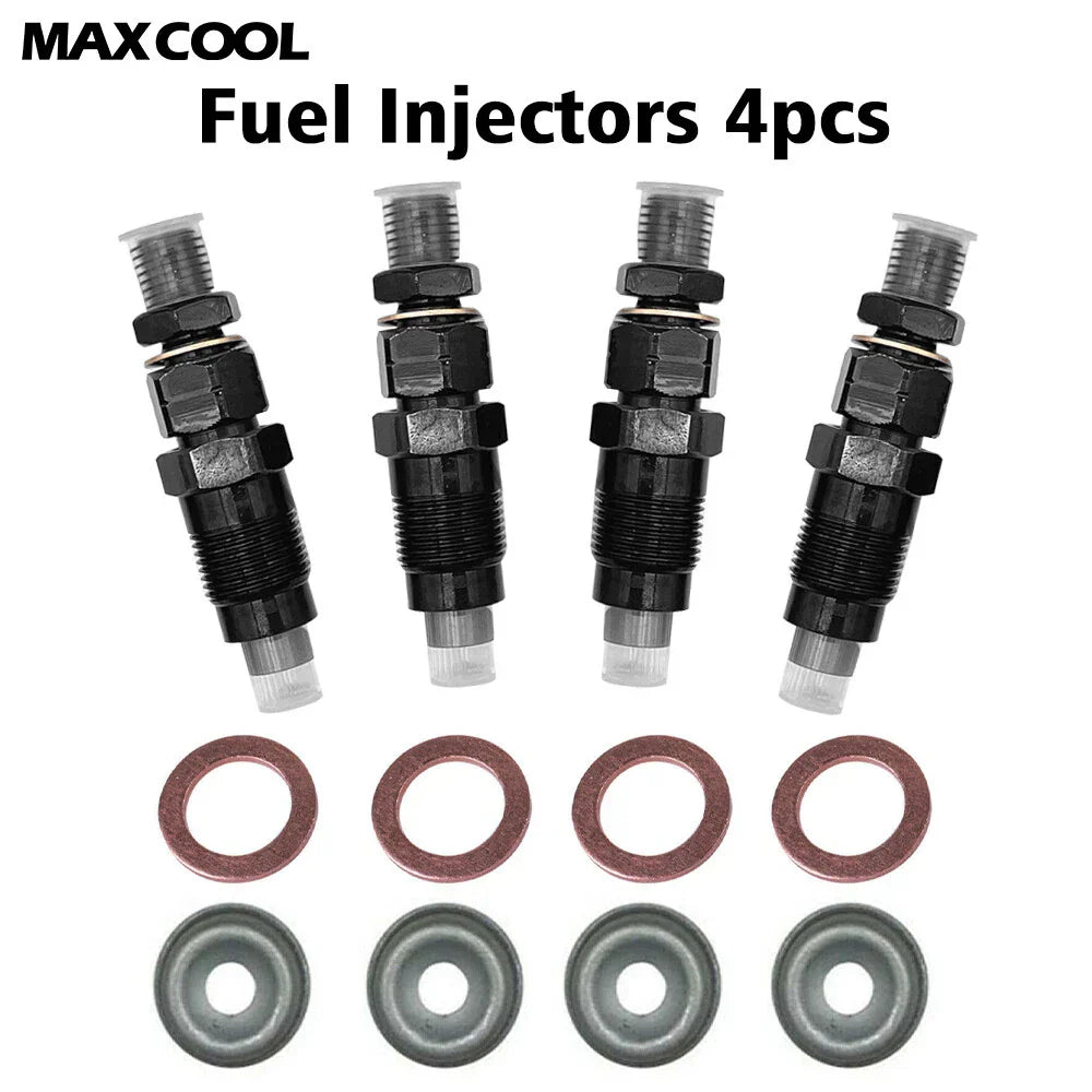 4 x Diesel Fuel Injectors for Mitsubishi Delica Spacegear Pajero 2.8L (1990-2000)