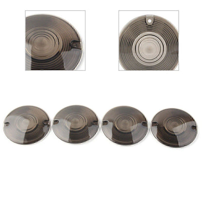 Smoke Turn Signal Lens Cover for Harley Electra Glide, Road King