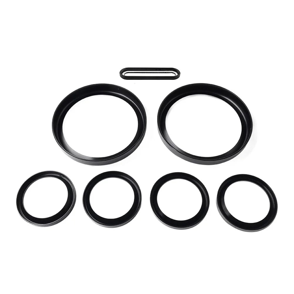 Instrument Board Gauge Indicator Lamp Bezel for Harley Road Glide (96-13)