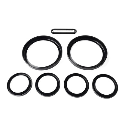 Instrument Board Gauge Indicator Lamp Bezel for Harley Road Glide (96-13)