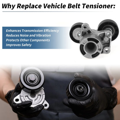Belt Tensioner for BMW 328d Base 2.0L L4 Diesel Metal (2014 - 2018)