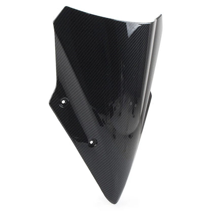 Black Carbon Fiber Windshield for Kawasaki Ninja 650 EX650 ER6F (2017-2019)