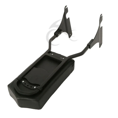 Black Sissy Bar w/ Backrest Pad for Harley Softail Custom (1984-1999)
