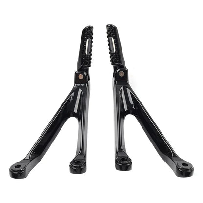 Black Rear Passenger Footrests Pegs for Honda CBR1000RR (2008-2016)